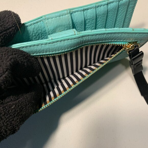 Kate Spade Aquamarine wallet - Picture 3 of 9